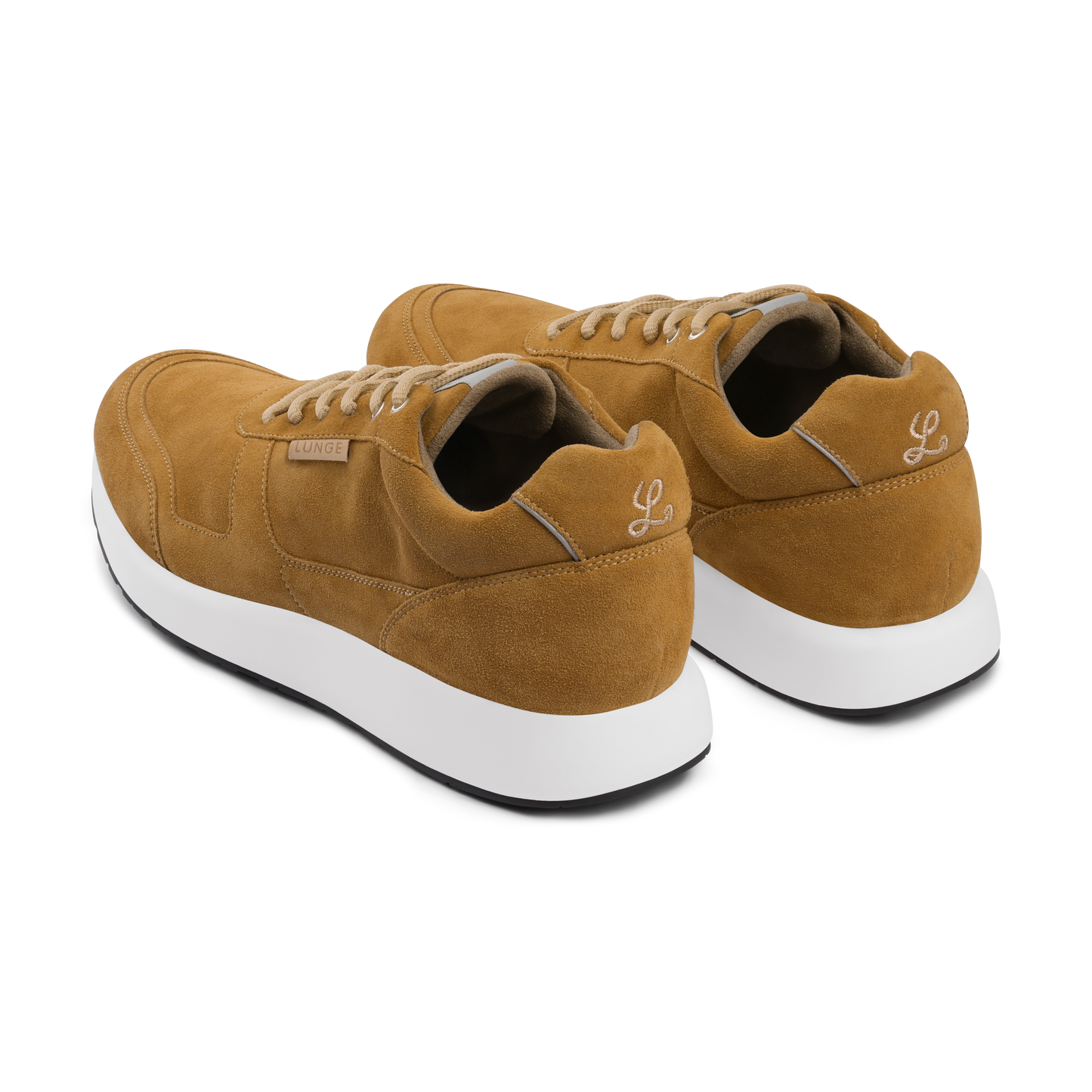 Classic Walk Velour Leather Next W (Caramel/White)