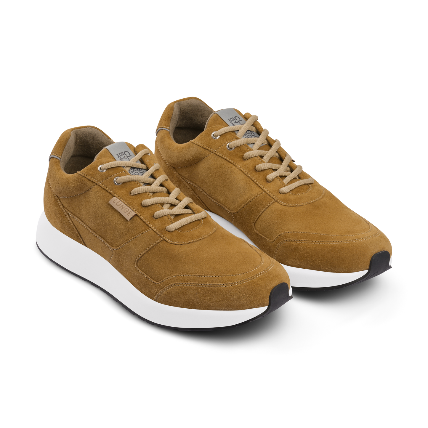 Classic Walk Velour Leather Next W (Caramel/White)