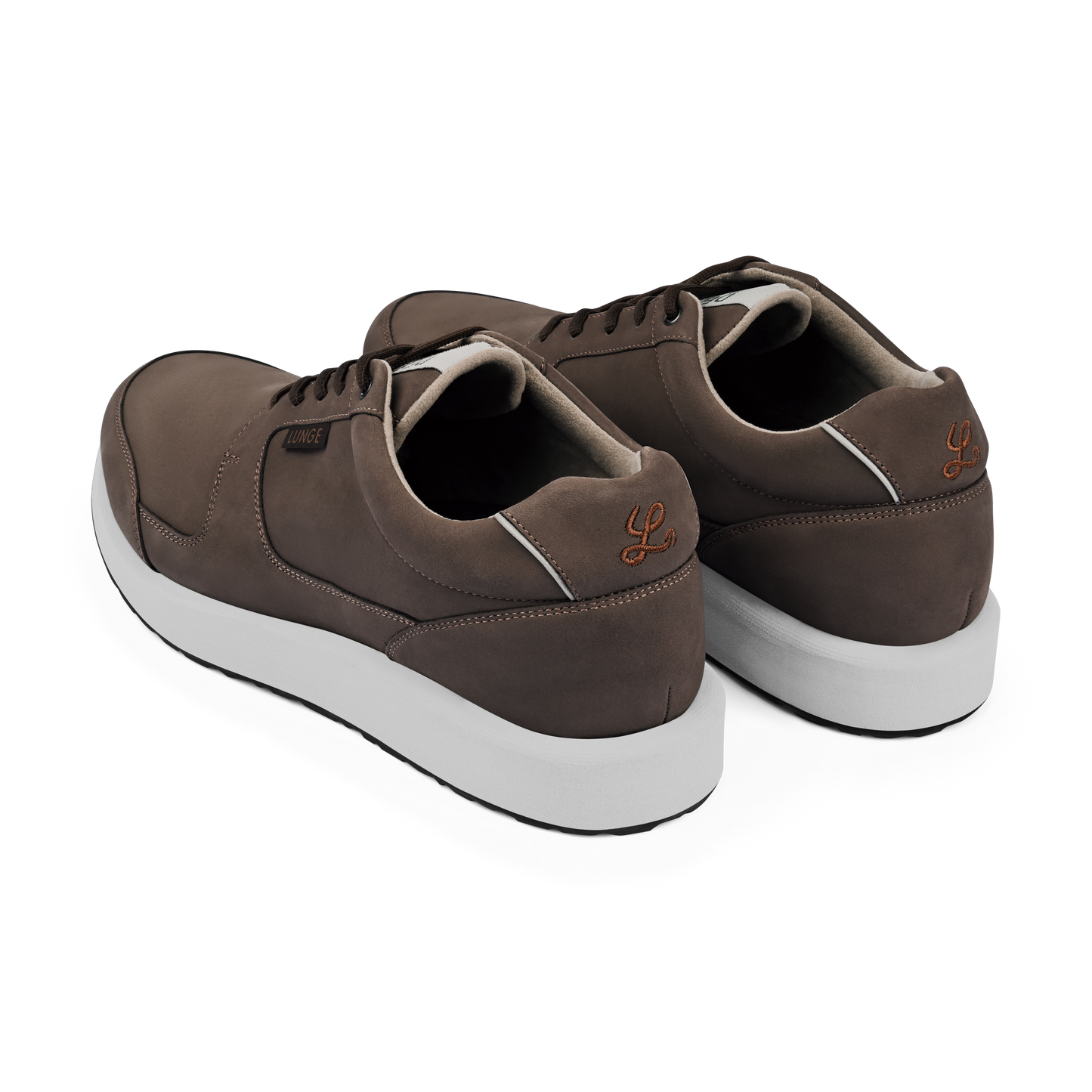 Derby Walk S Leather (Chocolate/Brown/Light Grey)
