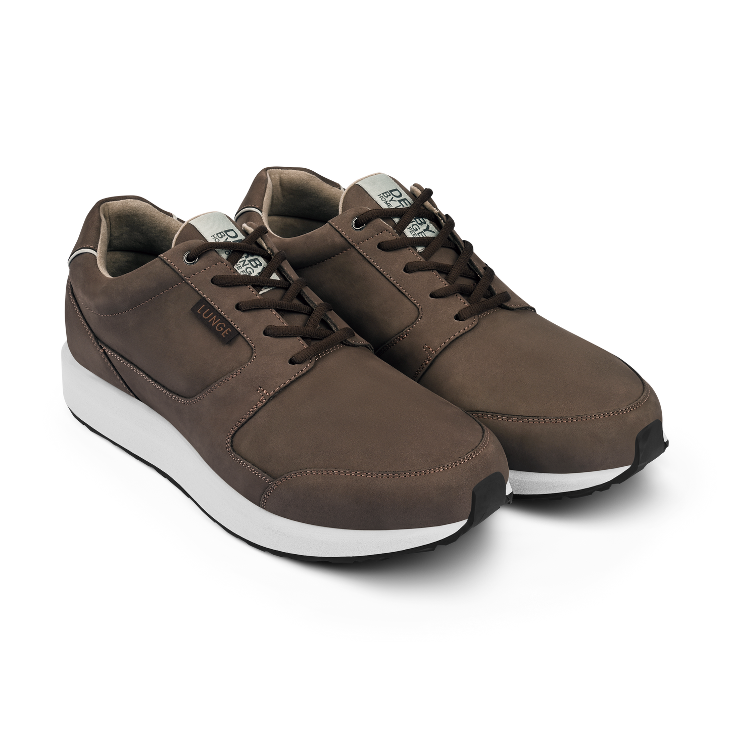 Derby Walk S Leather (Chocolate/Brown/Light Grey)