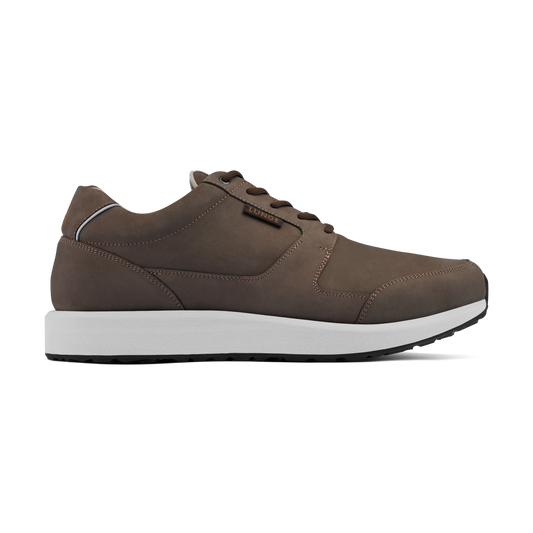 Derby Walk S Leather (Chocolate/Brown/Light Grey)