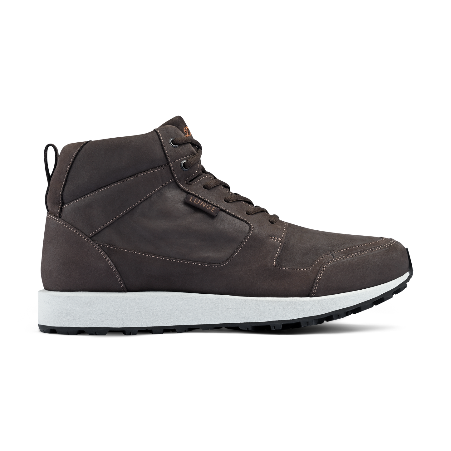 Derby Walk MidCut S Leather (Chocolate/Brown/Light Grey)