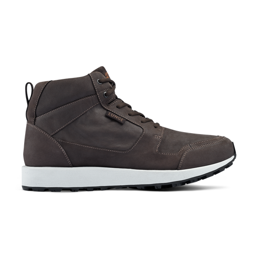 Derby Walk MidCut S Leather (Chocolate/Brown/Light Grey)