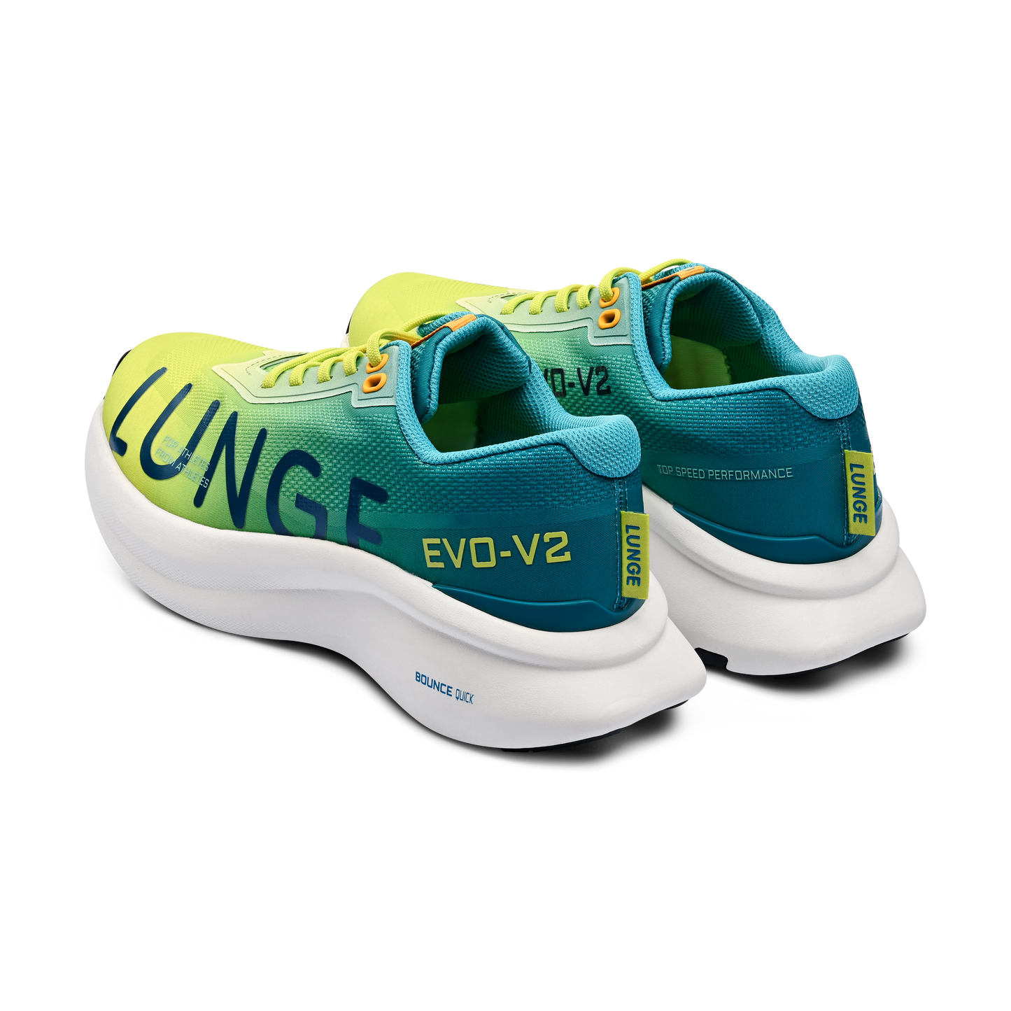 Evo Run V2 W (Yellow Plum/Pool Blue/White)