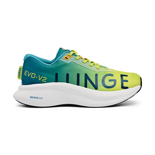 Evo Run V2 W (Yellow Plum/Pool Blue/White)