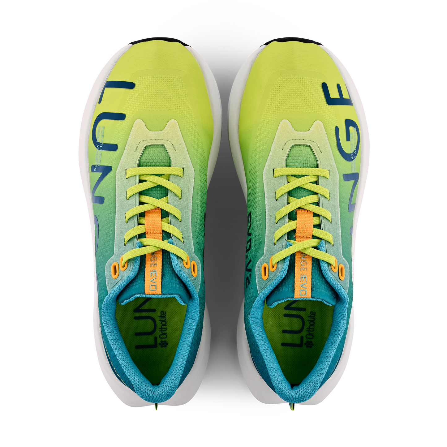 Evo Run V2 W (Yellow Plum/Pool Blue/White)