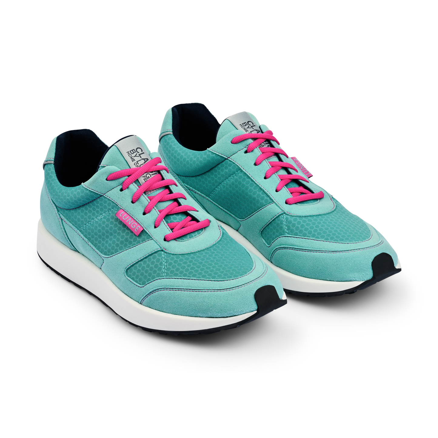 Classic Run N W (Viridian Green/Pink/White)
