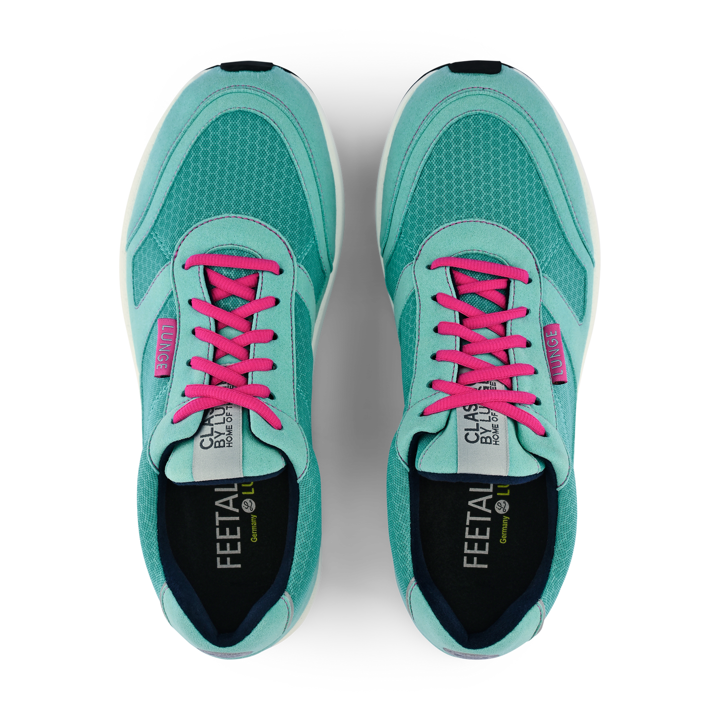 Classic Run N W (Viridian Green/Pink/White)